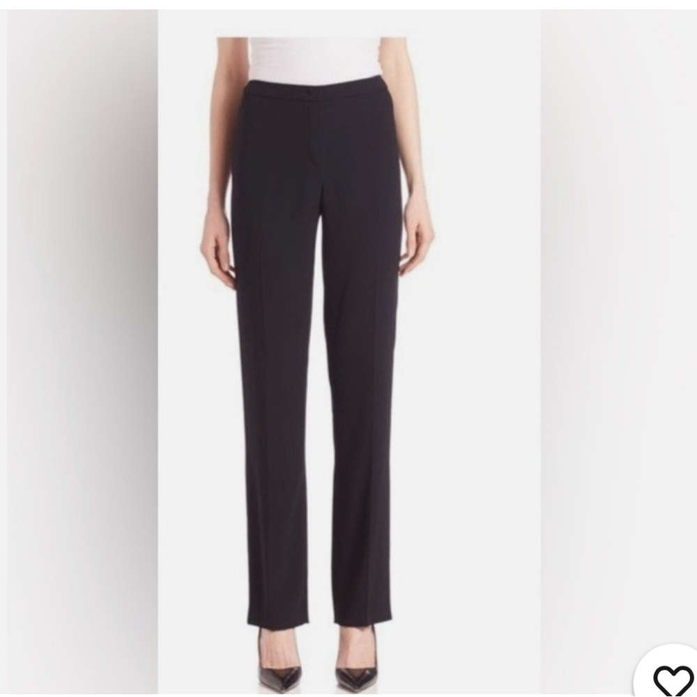 Escada Black Straight-Leg Dress Pants - FR34